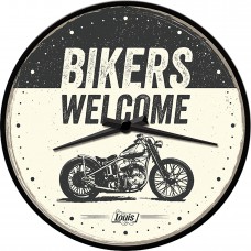 Laikrodis sieninis Bikers Welcome